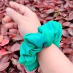 Pine-Green-Dual-Tone-Satin-Scrunchie