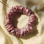 Dusty Pink Luxury Premium Satin Scrunchie_ medium